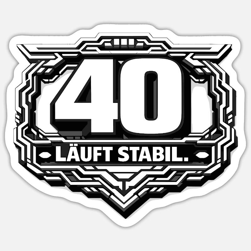 Sticker Größe S (10 x 10 cm) - 