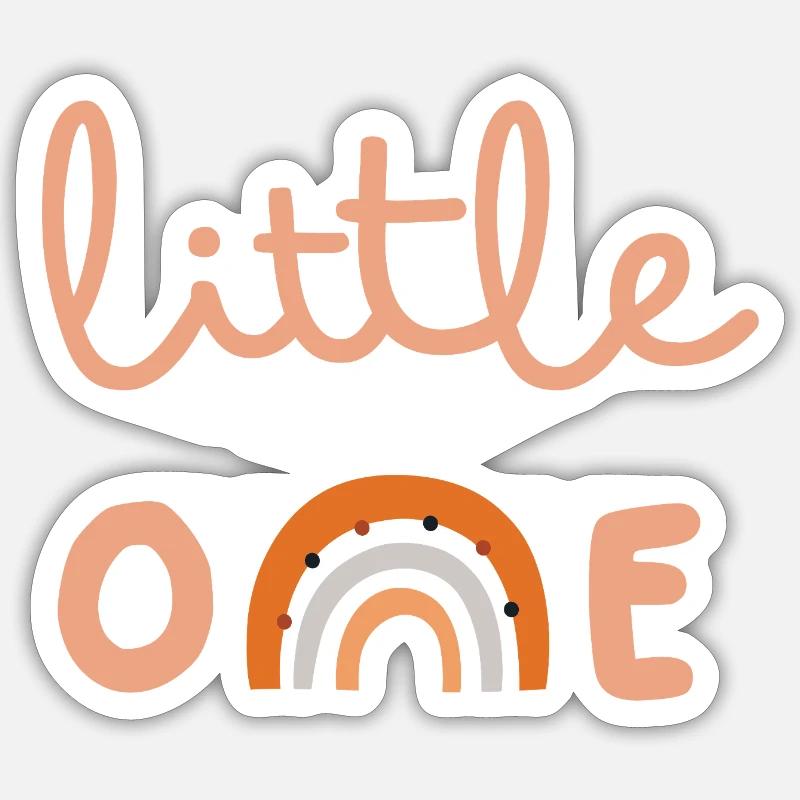 Petit petit - Sticker taille S (10 x 10 cm) - blanc mat