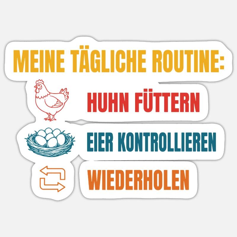 Sticker Größe S (10 x 10 cm) - 