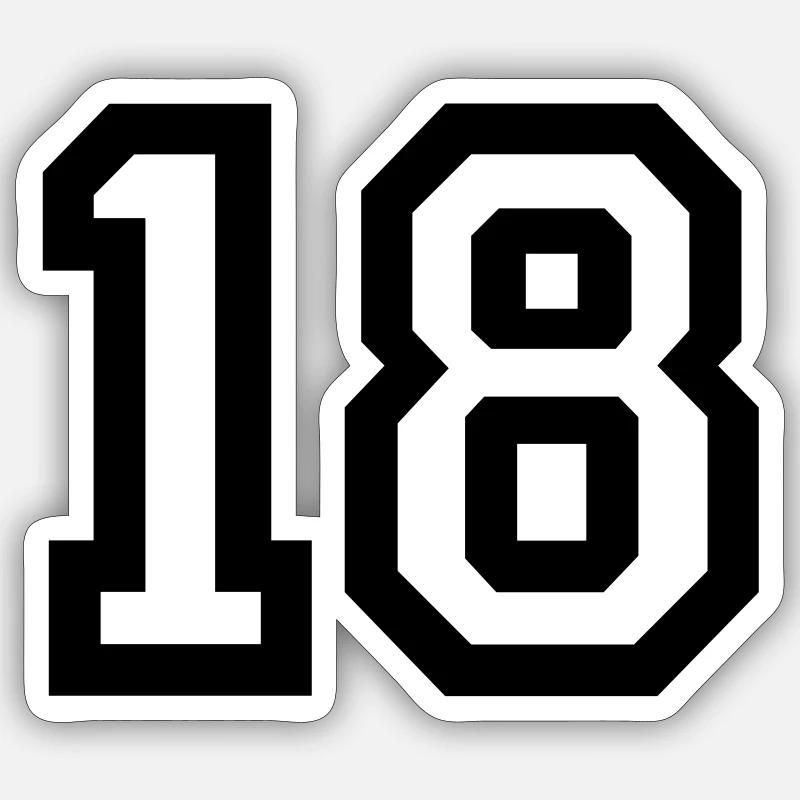 Sticker Größe S (10 x 10 cm) - 