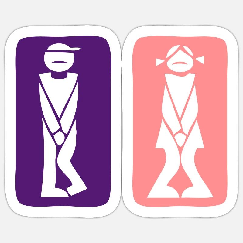 Sticker taille S (10 x 10 cm) - 