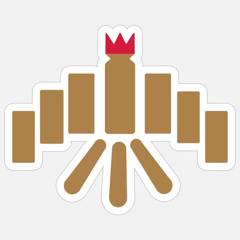 Sticker taille S (10 x 10 cm) - 