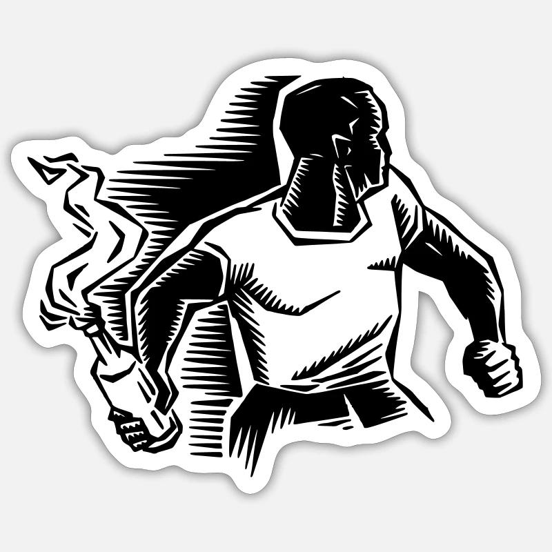 Sticker Größe S (10 x 10 cm) - 