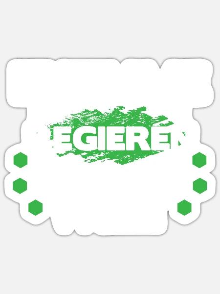 Biochemie Biologie Enzyme Biologe Biochemiker - Sticker Größe S (10 x 10 cm) - Mattweiß