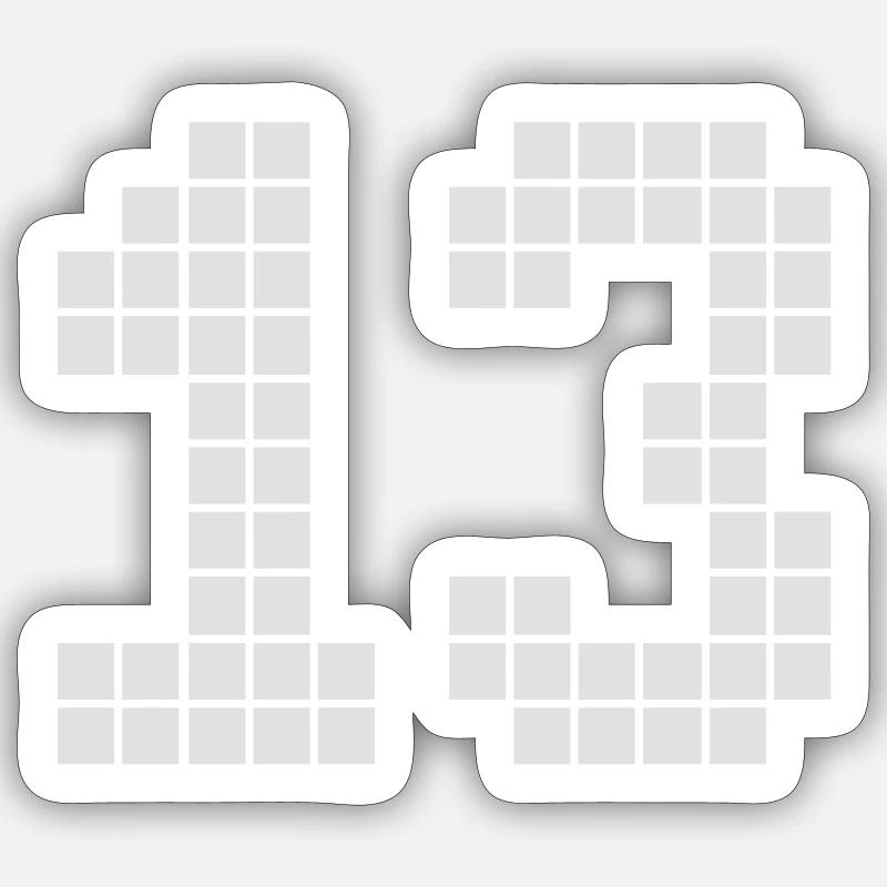 Sticker taille S (10 x 10 cm) - 