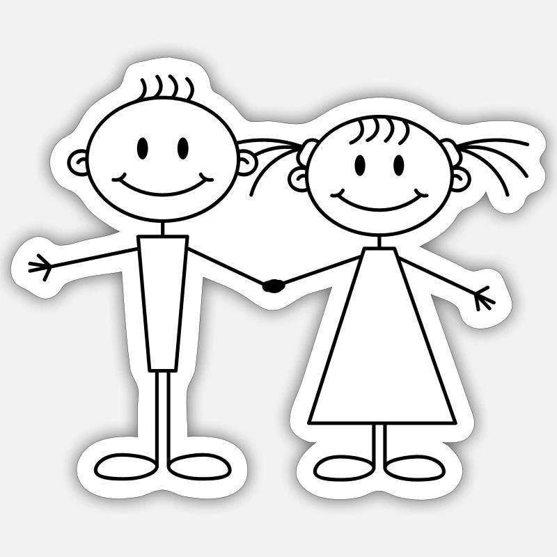 Sticker Größe S (10 x 10 cm) - 