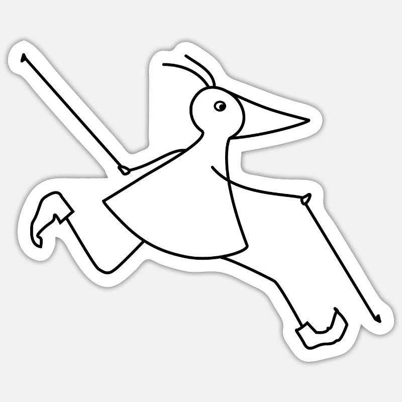 Sticker Größe S (10 x 10 cm) - 