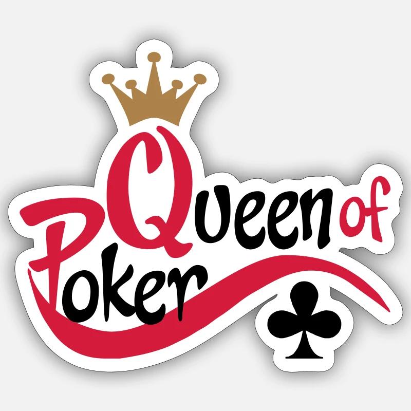 poker Sticker Größe S (10 x 10 cm)