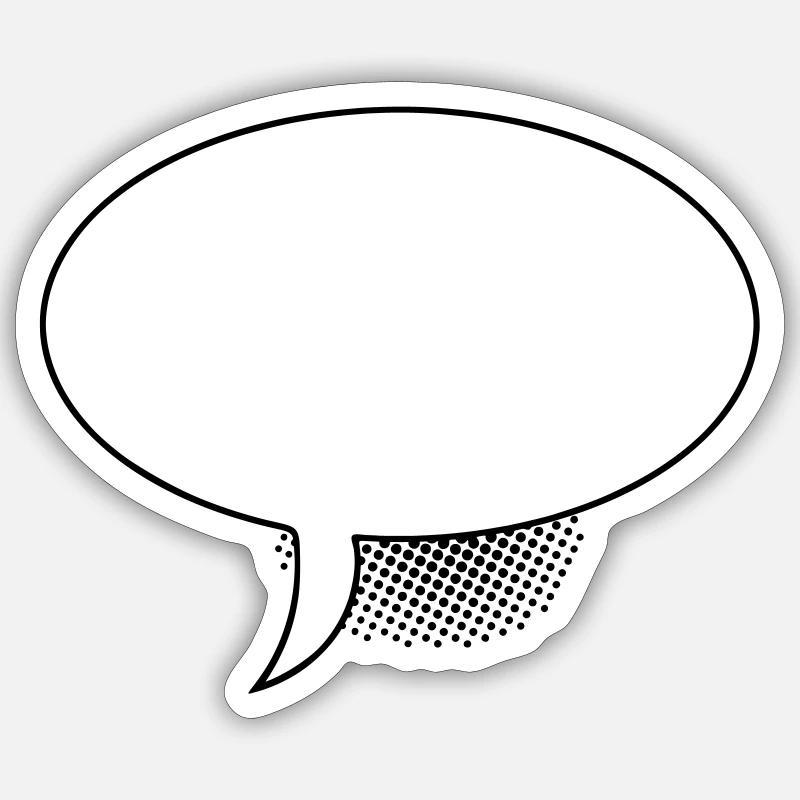 Sticker Größe S (10 x 10 cm) - 