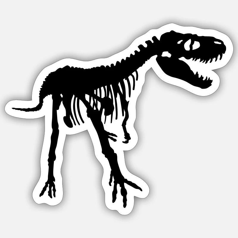 dino Sticker size S (10 x 10 cm)