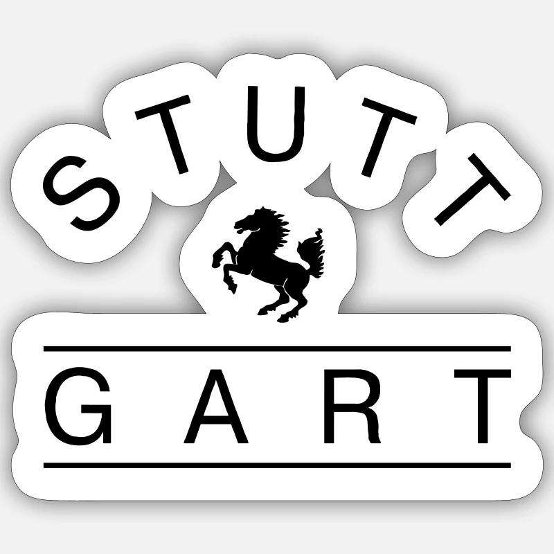 Stuttgart Sticker Größe S (10 x 10 cm)