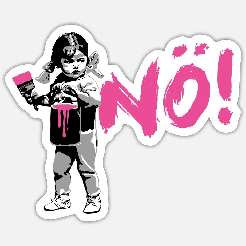 Sticker size S (10 x 10 cm) - 