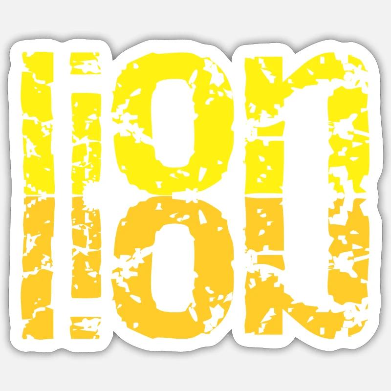 Sticker taille S (10 x 10 cm) - 