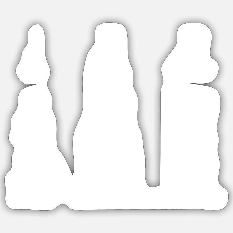 Music notes composer Sticker size S (10 x 10 cm)