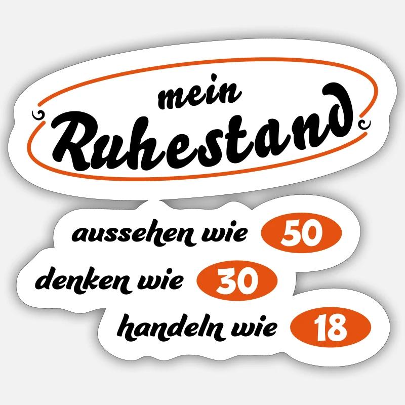 Sticker Größe S (10 x 10 cm) - 