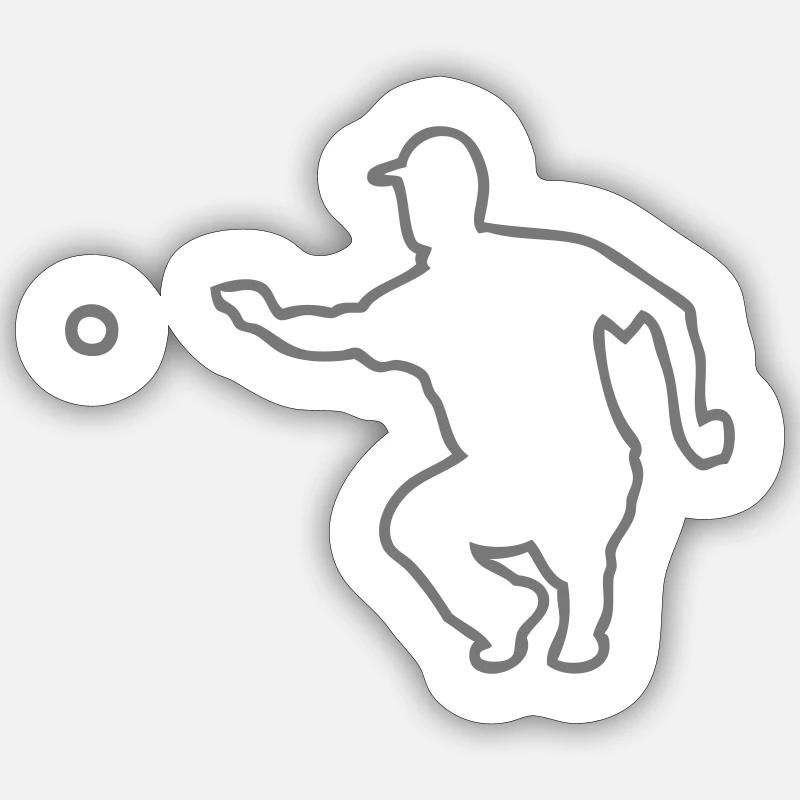 pointer ball petanque 2 Sticker size S (10 x 10 cm)