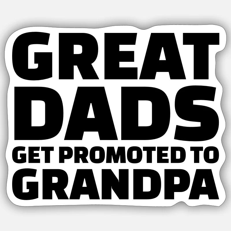 Opa - Sticker Größe S (10 x 10 cm) - Mattweiß