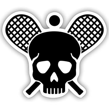 Squash - Sticker Größe S (10 x 10 cm) - Mattweiß - Vorne