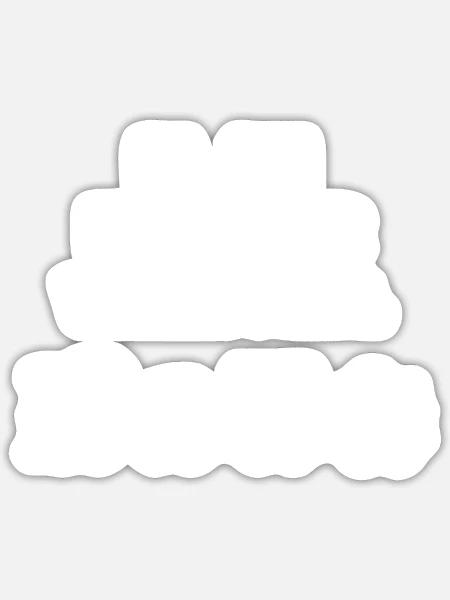 Ich bin der Verkuppler - Sticker Größe S (10 x 10 cm) - Mattweiß