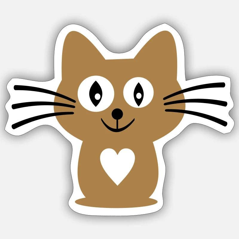 Sticker Größe S (10 x 10 cm) - 