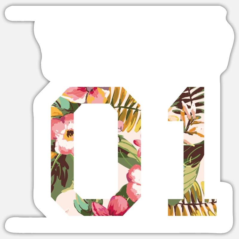 King 01 - Sticker size S (10 x 10 cm) - white matte