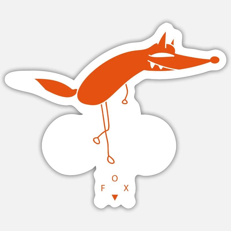 Smart cyclist (b) - Sticker size S (10 x 10 cm) - white matte