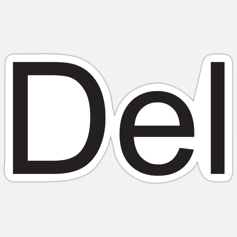 Alt Ctrl Del keyboard shortcut Sticker size S (10 x 10 cm)