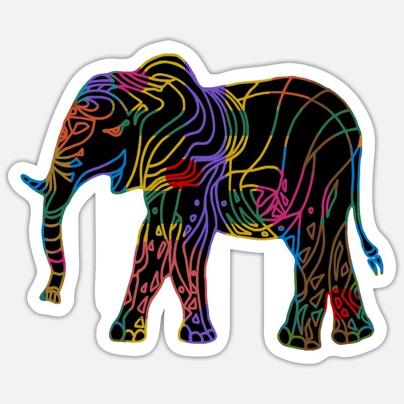 Sticker Größe S (10 x 10 cm) - 