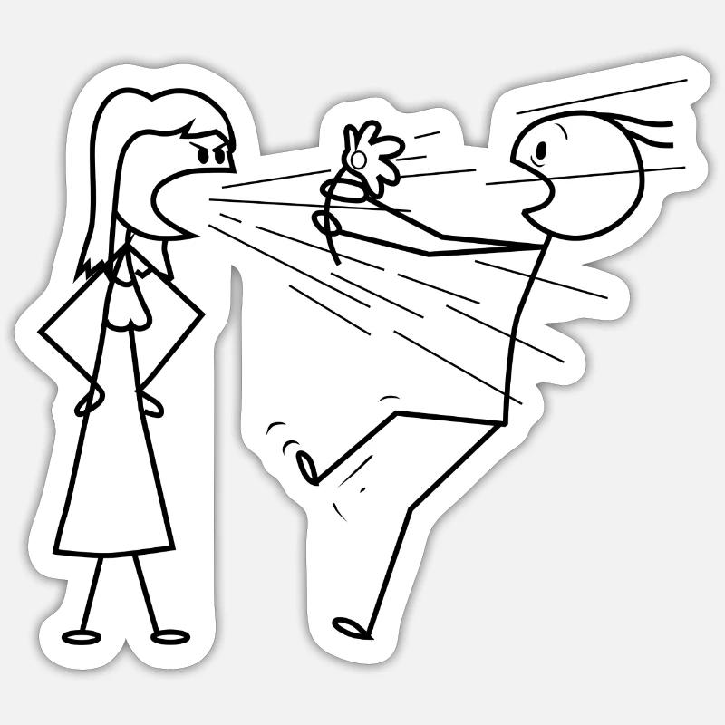 Sticker size S (10 x 10 cm) - 