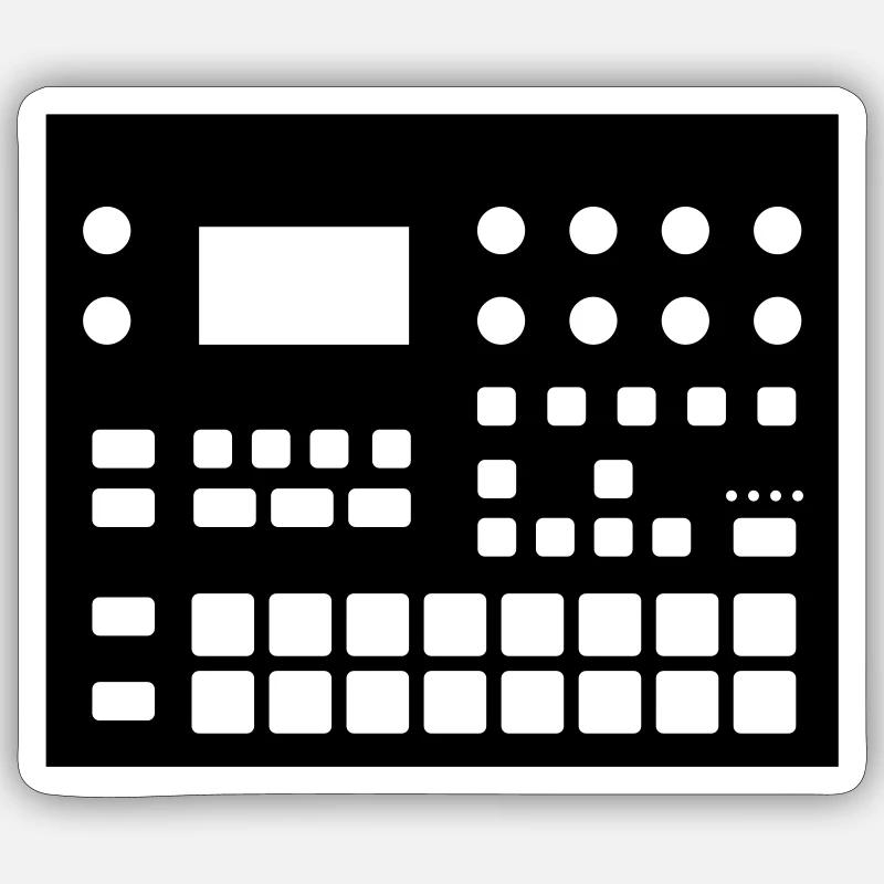 Elektron Digitakt Sticker Größe S (10 x 10 cm)