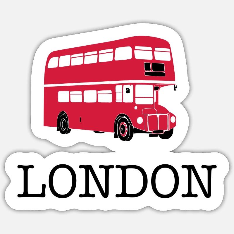 Londres Sticker taille S (10 x 10 cm)