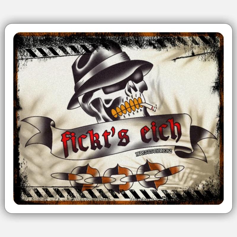Fickt’s eich Sticker Größe S (10 x 10 cm)