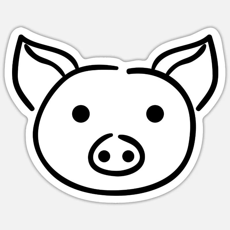 Sticker taille S (10 x 10 cm) - 