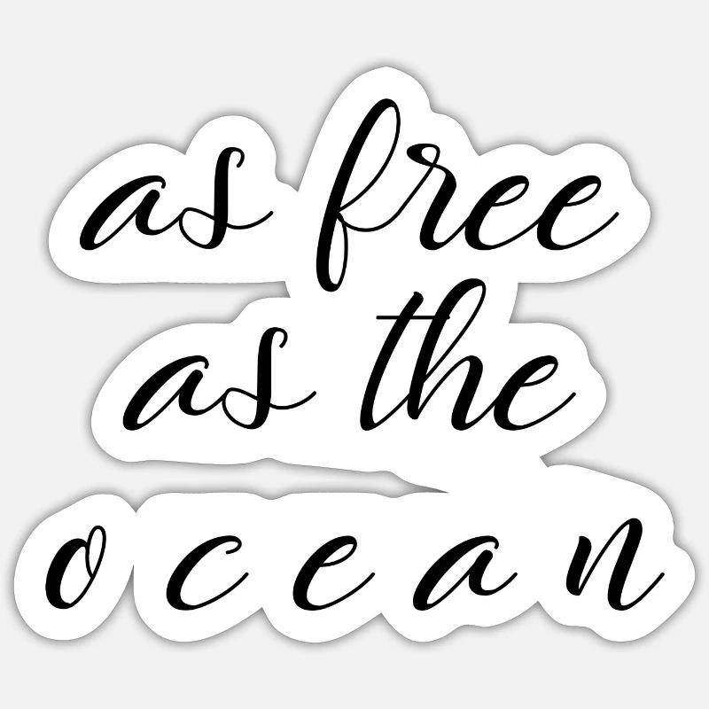 Mare Sticker formato S (10 x 10 cm)