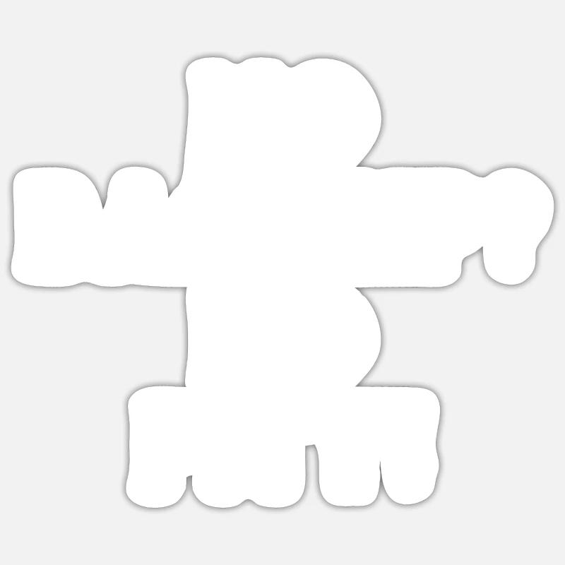 NO BACKUP ? NO PITY ! Sticker taille S (10 x 10 cm)