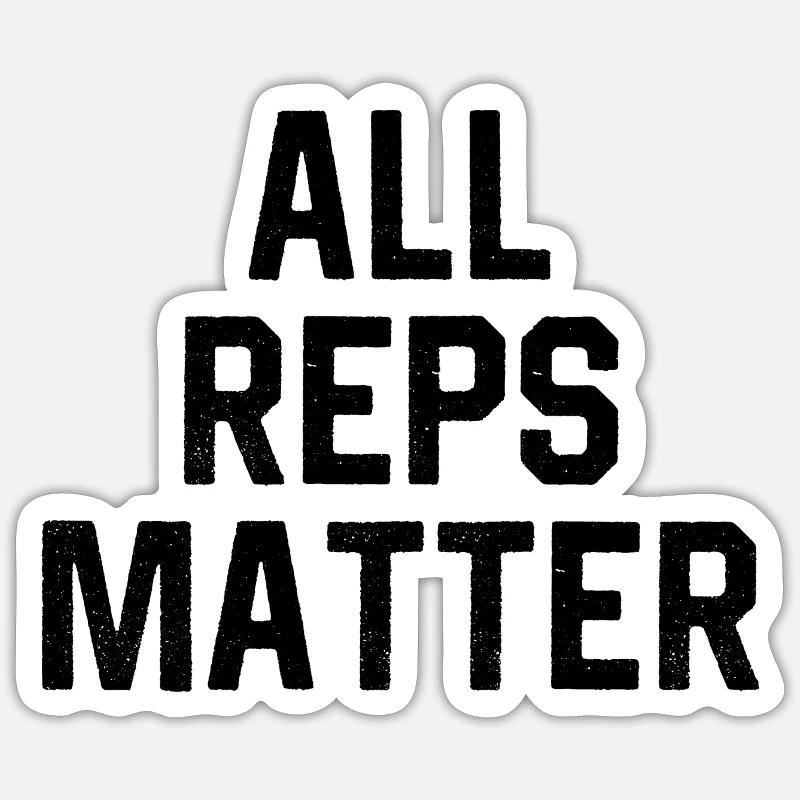 Tous les représentants comptent Sticker taille S (10 x 10 cm)