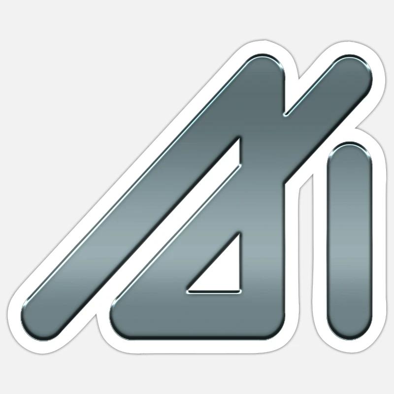 artificial Sticker size S (10 x 10 cm)