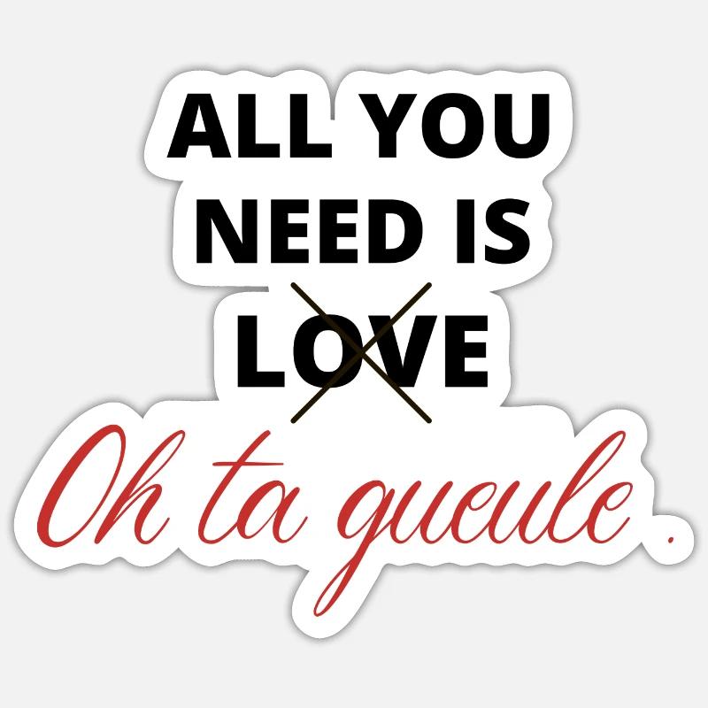 Sticker taille S (10 x 10 cm) - 