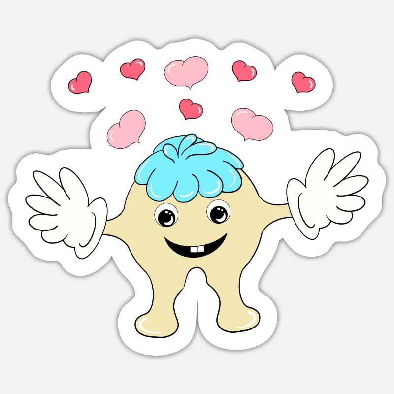 Sticker Größe S (10 x 10 cm) - 