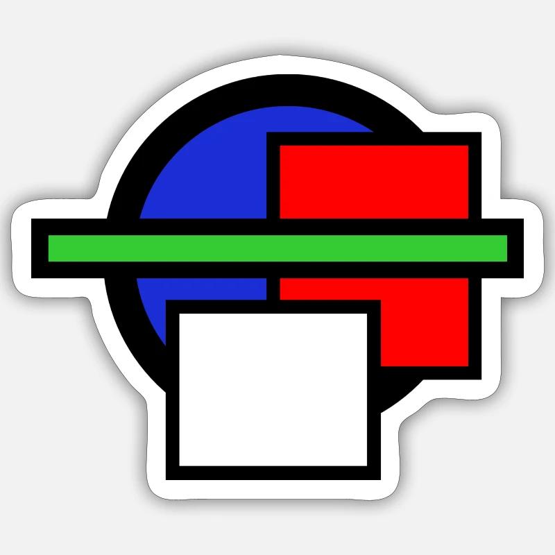 Sticker Größe S (10 x 10 cm) - 