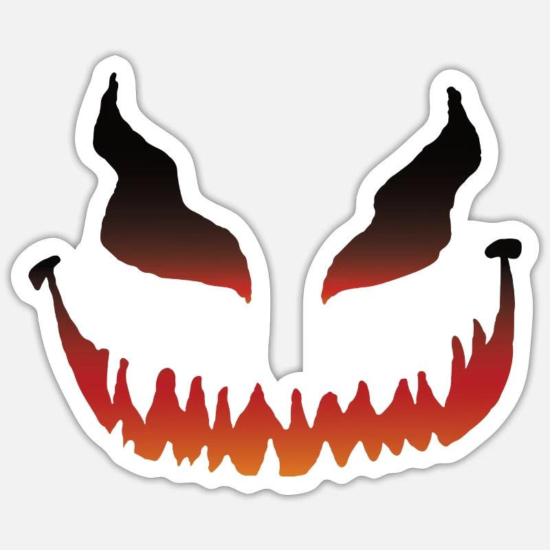 FIRE DUDE Sticker Größe S (10 x 10 cm)