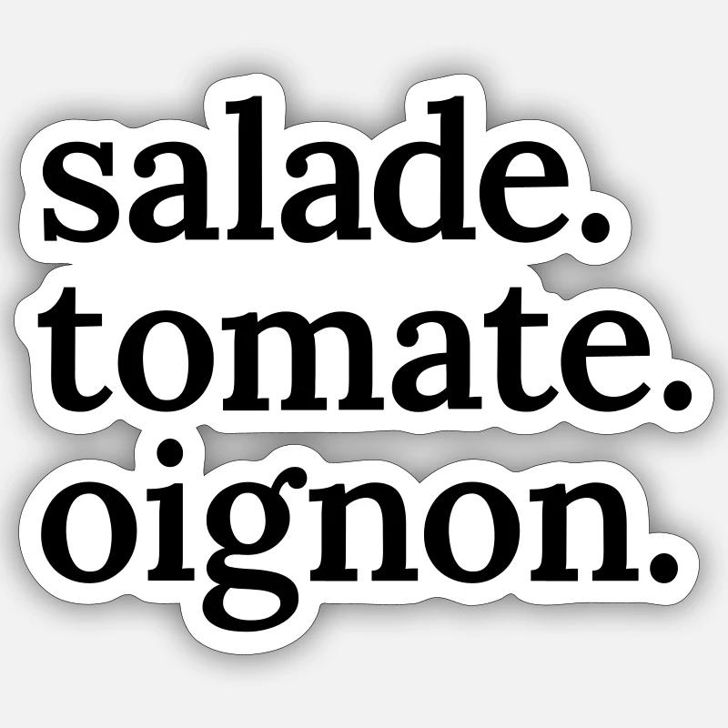 Sticker taille S (10 x 10 cm) - 
