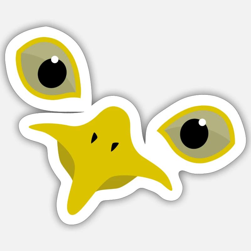 Möwe Sticker Größe S (10 x 10 cm)