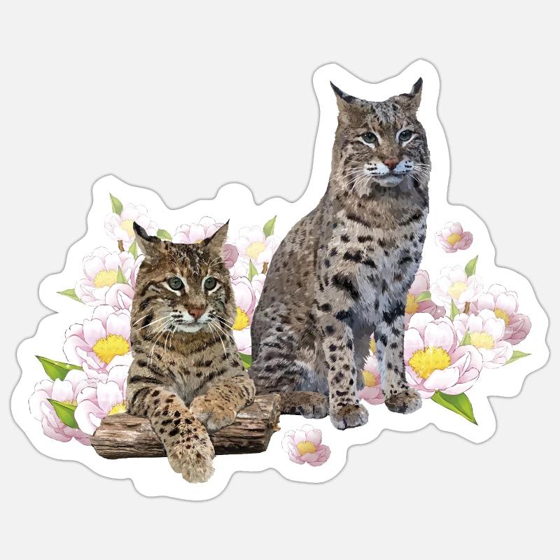 Lynx Sticker size S (10 x 10 cm)