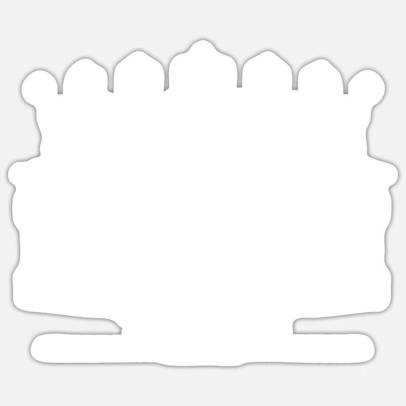 Katrin - Sticker Größe S (10 x 10 cm) - Mattweiß