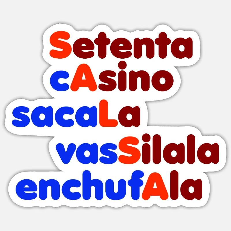 Salsa - Sticker taille S (10 x 10 cm) - blanc mat