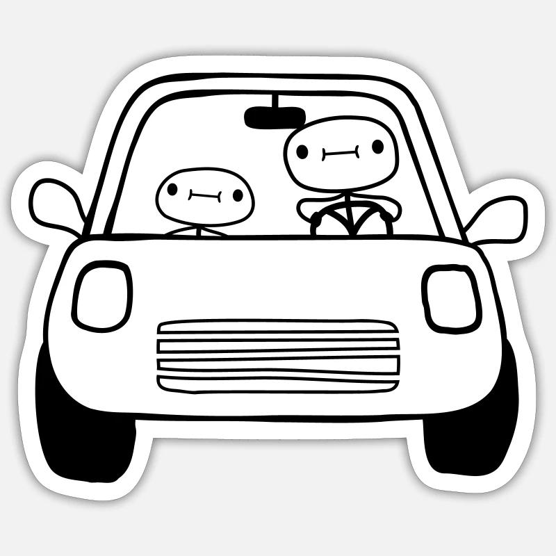 Sticker taille S (10 x 10 cm) - 