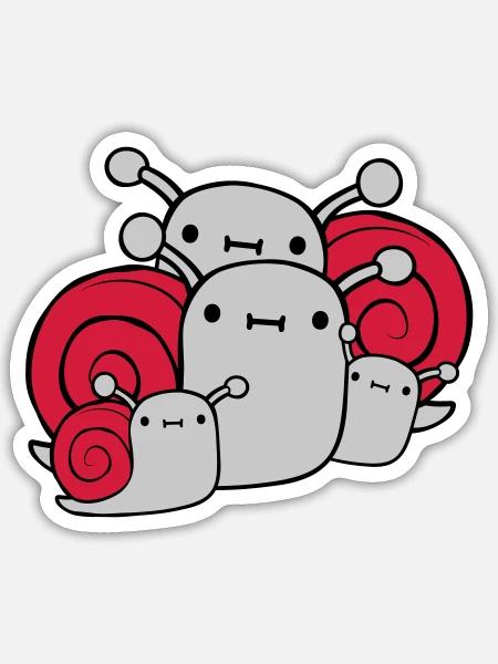  - Sticker size S (10 x 10 cm) - white matte