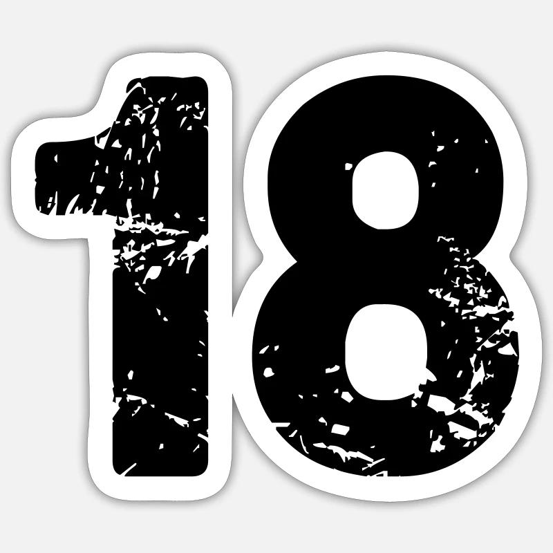 Sticker Größe S (10 x 10 cm) - 