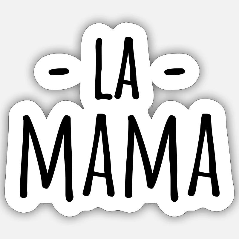 La mama Sticker taille S (10 x 10 cm)